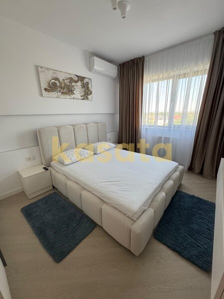 Cortina North Pipera, chirie apartament 2 camere, premium, living.
