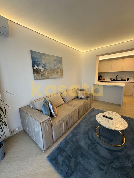Cortina North Pipera, chirie apartament 2 camere, premium, living.