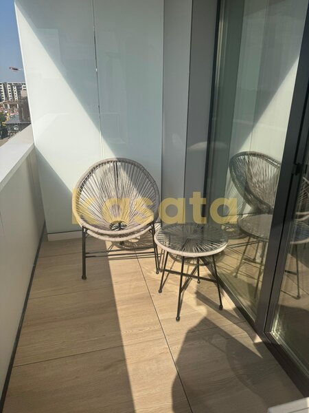 Cortina North Pipera, chirie apartament 2 camere, premium, living.
