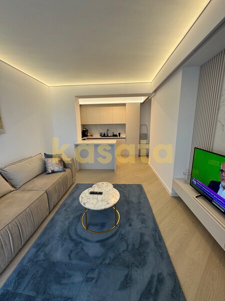 Cortina North Pipera, chirie apartament 2 camere, premium, living.