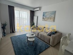 Cortina North Pipera, chirie apartament 2 camere, premium, living